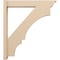 Ekena Millwork 6-in W x 34-in D x 38-in H Balboa Trad Rough Cedar Woodgrain TimberThane Outlooker, Primed Tan OUTUR060X34X38BOA04RCPR - alternate 2